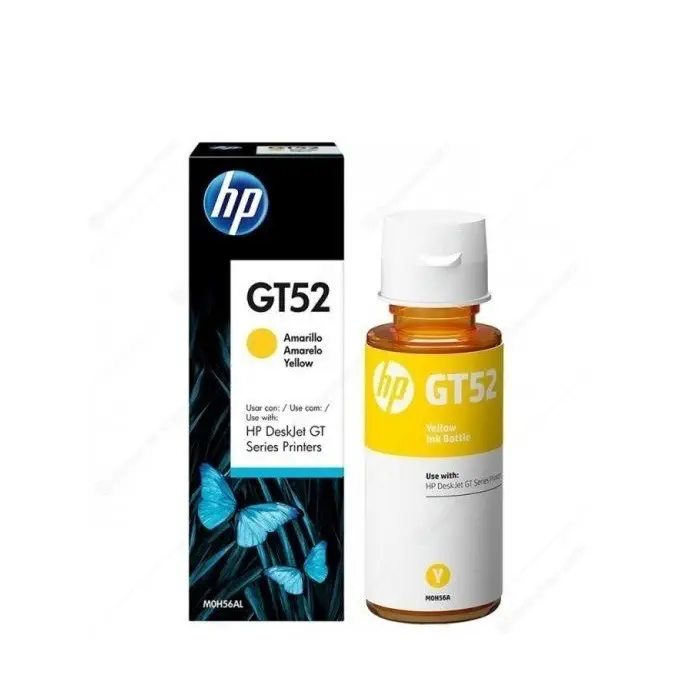 HP M0H56AE GT52 Sarı Şişe Mürekkep Kartuşu GT5810-GT5820