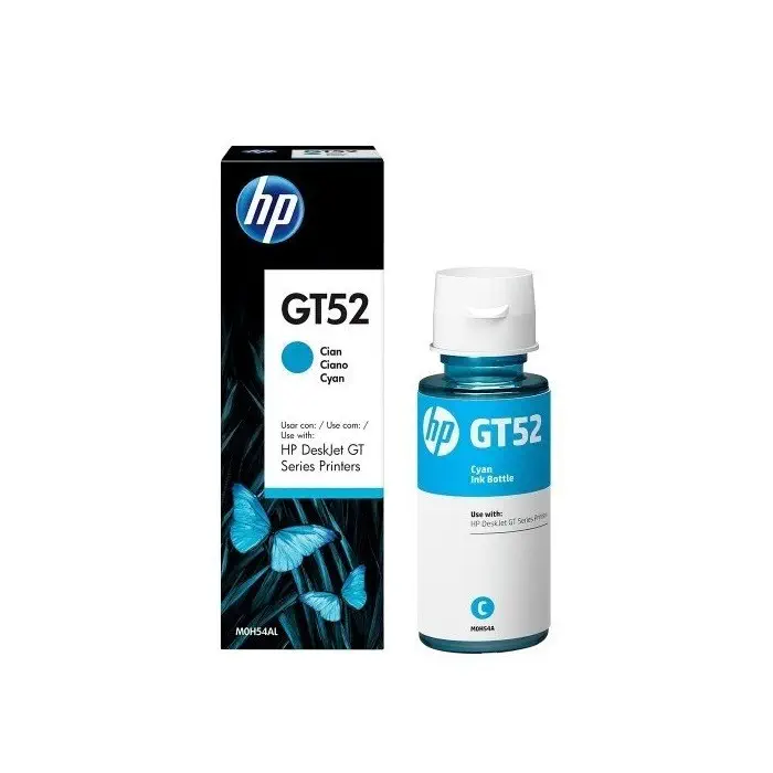 HP M0H54AE GT52 Mavi Şişe Mürekkep Kartuşu