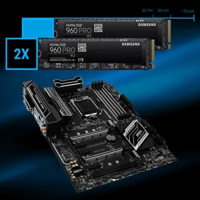 Msi Z270 SLI Plus ATX Gaming (Oyuncu) Anakart