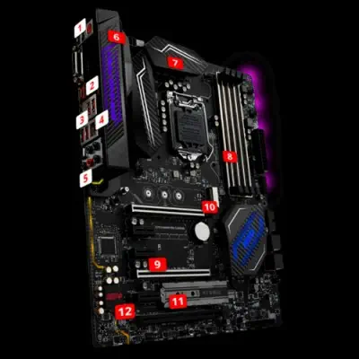 Msi Z270 Gaming Pro Carbon ATX Gaming (Oyuncu) Anakart