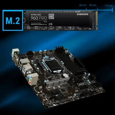 MSI B250M PRO-VDH Micro-Atx Gaming (Oyuncu) Anakart