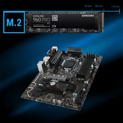MSI H270-A Pro ATX Gaming(Oyuncu) Anakart