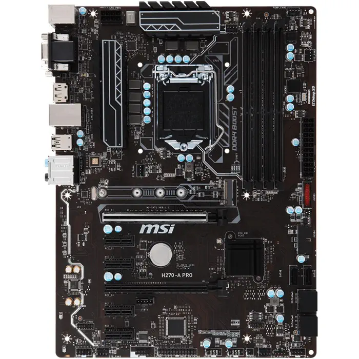 MSI H270-A Pro ATX Gaming(Oyuncu) Anakart