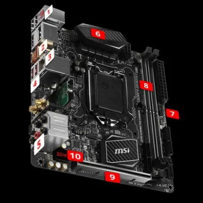 Msi Z270I Gaming Pro Carbon Ac Gaming Anakart