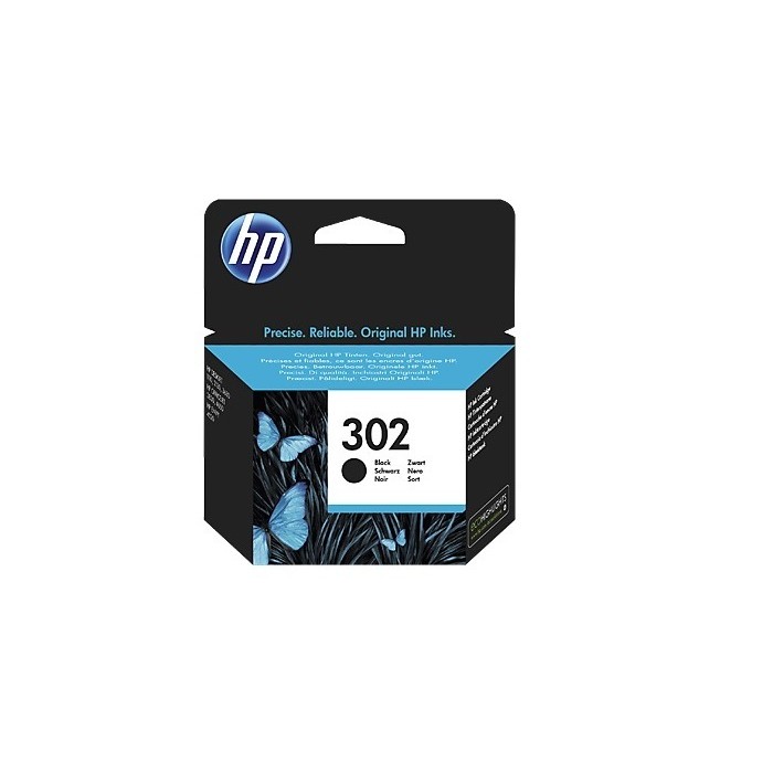HP 302 F6U66AE 190 Sayfa Siyah Mürekkep Kartuşu