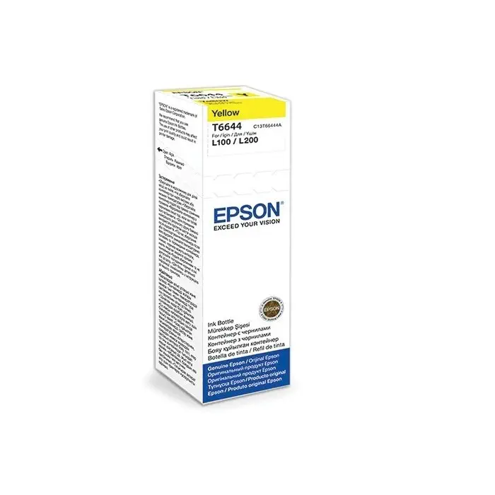 Epson C13T66444A 70mL L100-L200 Sarı Kartuş