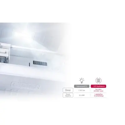 LG GC-H502HQHU A++ Çift Kapılı No-Frost Buzdolabı