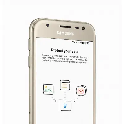 Samsung Galaxy SM-J3308 J3 2017 Siyah Cep Telefonu İthalatçı Firma Garantili