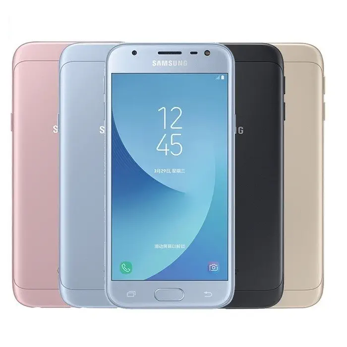 Samsung Galaxy SM-J3308 J3 2017 Pembe Cep Telefonu İthalatçı Firma Garantili