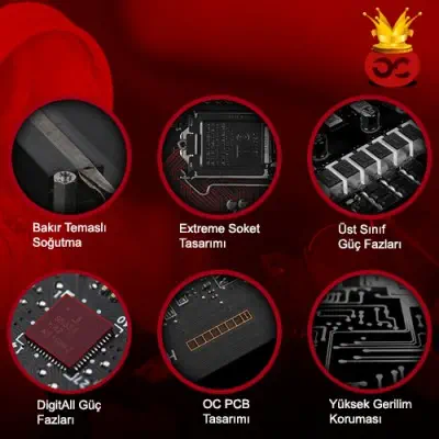 Msi Z170a XPower Gaming Titanium Edition Gaming Anakart