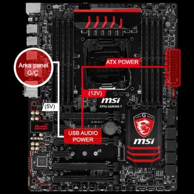 Msi X99A Gaming 7 Gaming Anakart