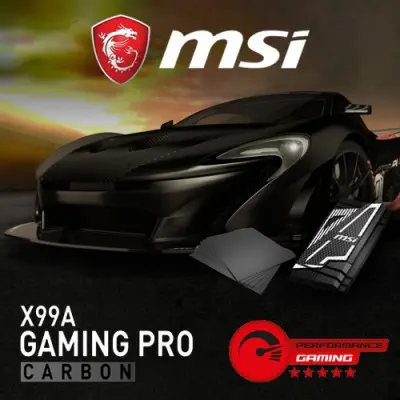 MSI X99A GAMING PRO CARBON Gaming Anakart