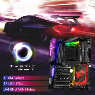 MSI X99A GAMING PRO CARBON Gaming Anakart