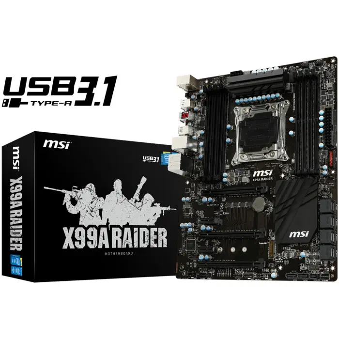 MSI X99A RAIDER Gaming Anakart
