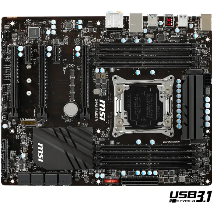 MSI X99A RAIDER Gaming Anakart