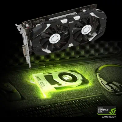 MSI Geforce GTX 1050 2GT OCV1 Ekran Kartı