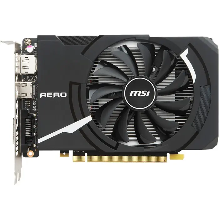 MSI GeForce GTX 1050 AERO ITX 2G OCV1 Ekran Kartı