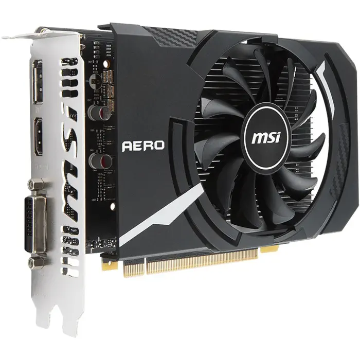 MSI GeForce GTX 1050 AERO ITX 2G OCV1 Ekran Kartı