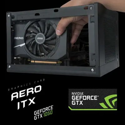 MSI GeForce GTX 1050 AERO ITX 2G OCV1 Ekran Kartı