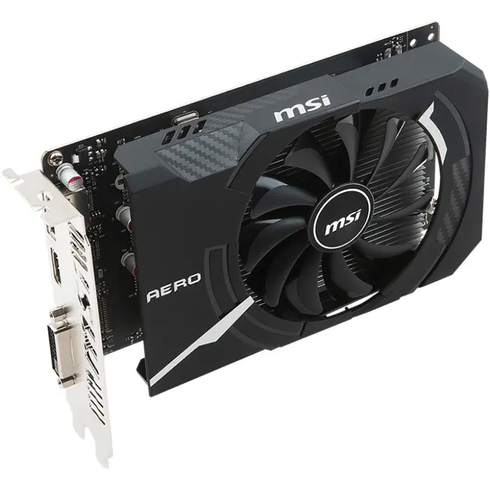 MSI GeForce GTX 1050 AERO ITX 2G OCV1 Ekran Kartı