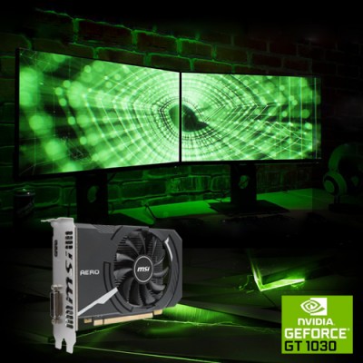 MSI GeForce GT 1030 Aero ITX Gaming Ekran Kartı
