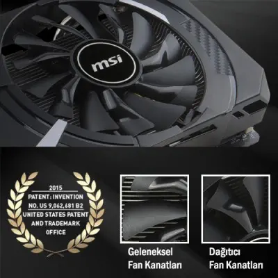 MSI GeForce GTX 1060 AERO ITX 3G OC GDDR5 DX12 - incehesap.com