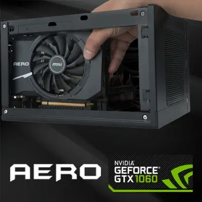 MSI GeForce GTX 1060 AERO ITX 3G OC GDDR5 DX12 - incehesap.com