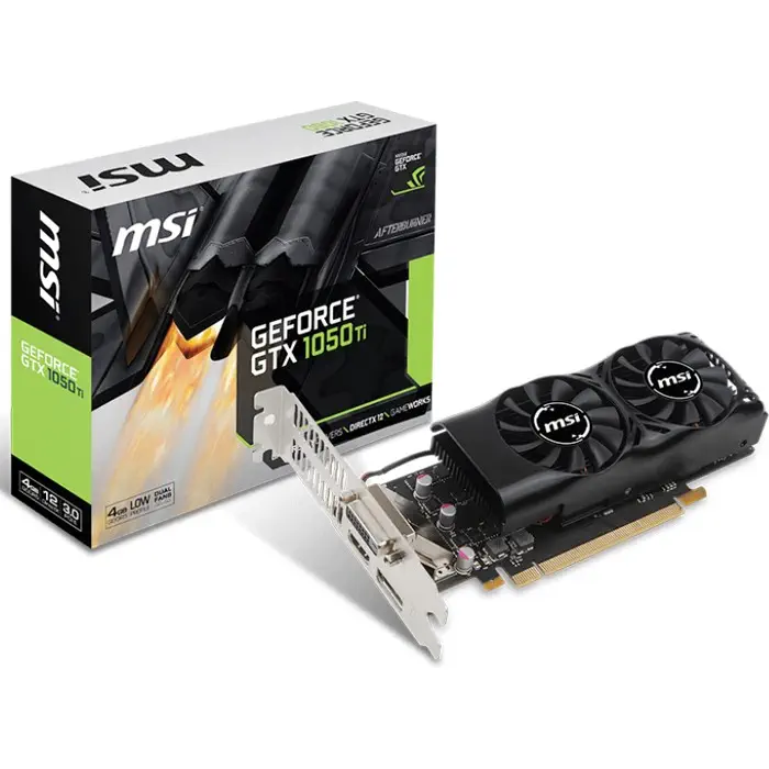 MSI GeForce GTX 1050 Ti 4GT LP Ekran Kartı