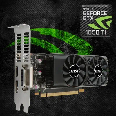 MSI GeForce GTX 1050 Ti 4GT LP Ekran Kartı