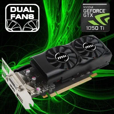 MSI GeForce GTX 1050 Ti 4GT LP Ekran Kartı