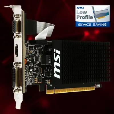 MSI GeForce GT 710 2GD3H LP Ekran Kartı