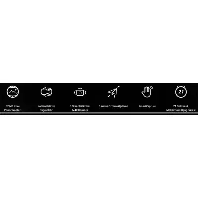 DJI Mavic Air Fly More Combo Beyaz