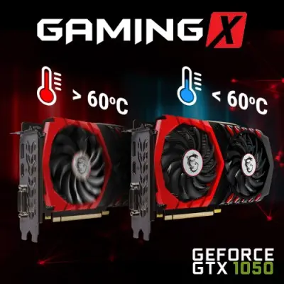 MSI GeForce GTX 1050 GAMING X 2G Gaming Ekran Kartı