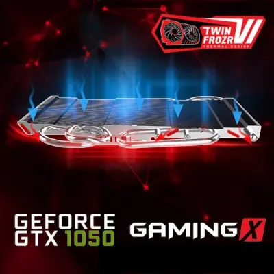 MSI GeForce GTX 1050 GAMING X 2G Gaming Ekran Kartı