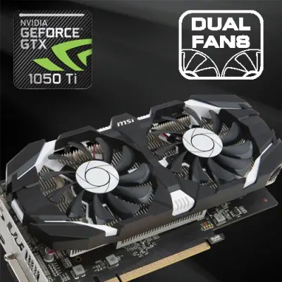 MSI GeForce GTX 1050 Ti 4GT OC Gaming Ekran Kartı