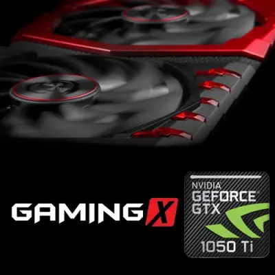 MSI GeForce GTX 1050 TI GAMING X 4G Gaming Ekran Kartı