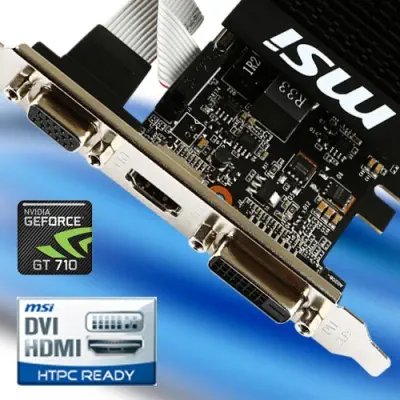MSI GT 710 1GD3H LP Gaming Ekran Kartı