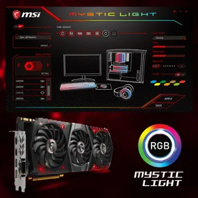 Msi GeForce GTX 1080 Ti Gaming X Trio Gaming Ekran Kartı