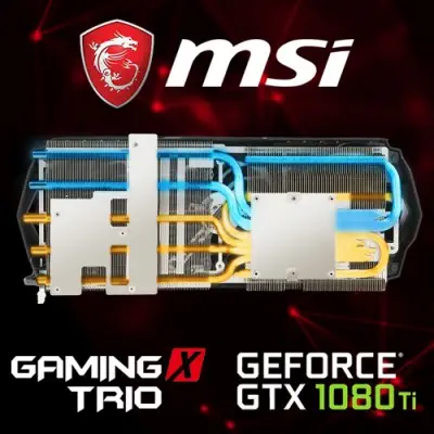 Msi GeForce GTX 1080 Ti Gaming X Trio Gaming Ekran Kartı