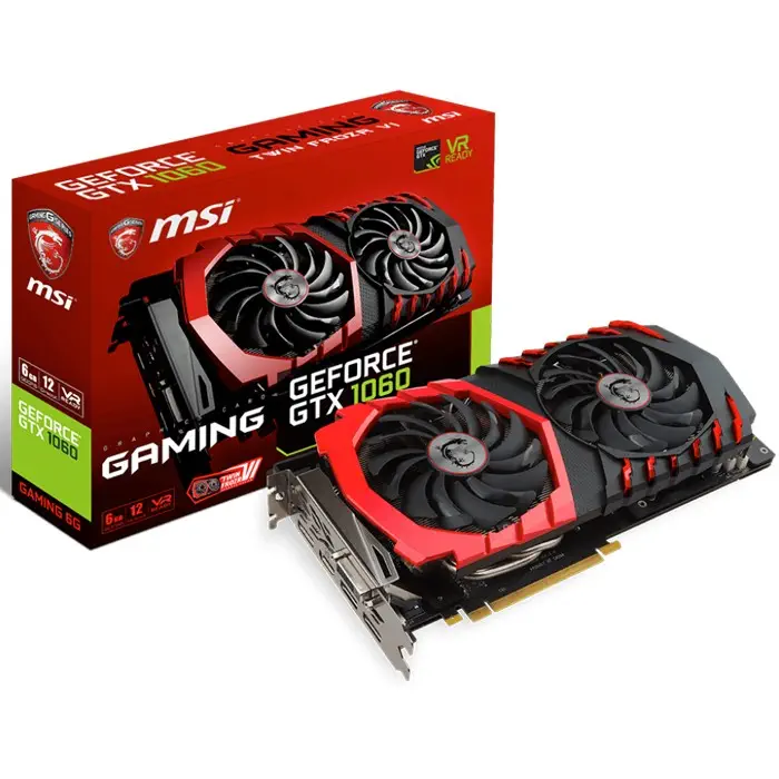 Msi GeForce Gtx 1060 Gaming 6G Gaming Ekran Kartı