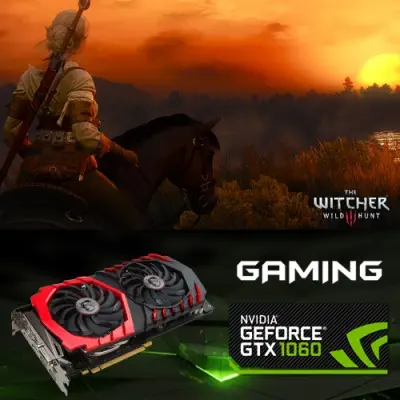 Msi GeForce Gtx 1060 Gaming 6G Gaming Ekran Kartı