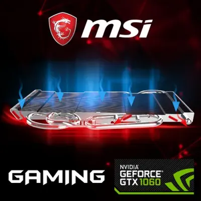 Msi GeForce Gtx 1060 Gaming 6G Gaming Ekran Kartı