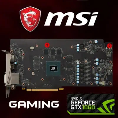 Msi GeForce Gtx 1060 Gaming 6G Gaming Ekran Kartı