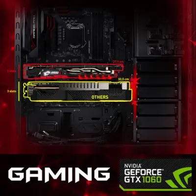 Msi GeForce Gtx 1060 Gaming 6G Gaming Ekran Kartı