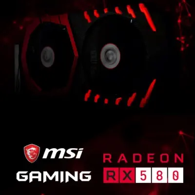 MSI Radeon RX 580 GAMING 8G Gaming Ekran Kartı