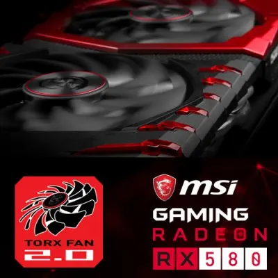 MSI Radeon RX 580 GAMING 8G Gaming Ekran Kartı
