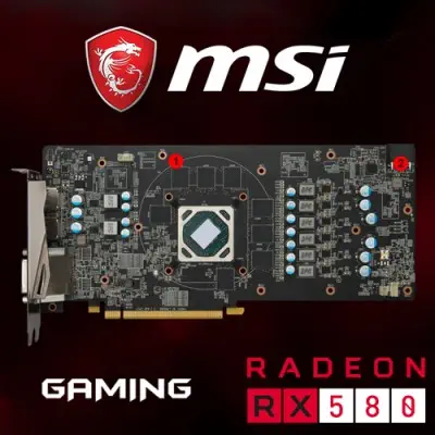MSI Radeon RX 580 GAMING 8G Gaming Ekran Kartı