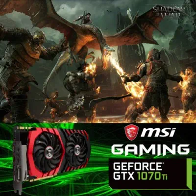 MSI GeForce GTX 1070 Ti GAMING 8G Gaming Ekran Kartı