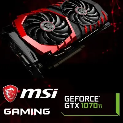 MSI GeForce GTX 1070 Ti GAMING 8G Gaming Ekran Kartı