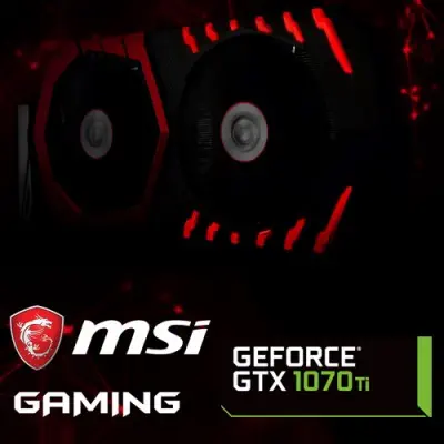 MSI GeForce GTX 1070 Ti GAMING 8G Gaming Ekran Kartı